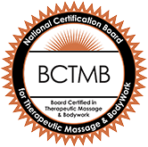 Board Certified in Therapeutic Massage and Body Work